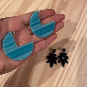 J.Crew Factory Statement Earrings (2 Pairs)